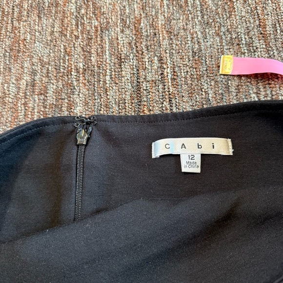 CAbi Black Midi Pencil Skirt size 12 - Picture 4 of 6